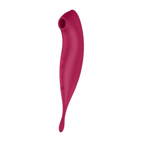 twirling-pro-clitoris-sucker-and-vibe-app-satisfyer-connect-dark-red-1