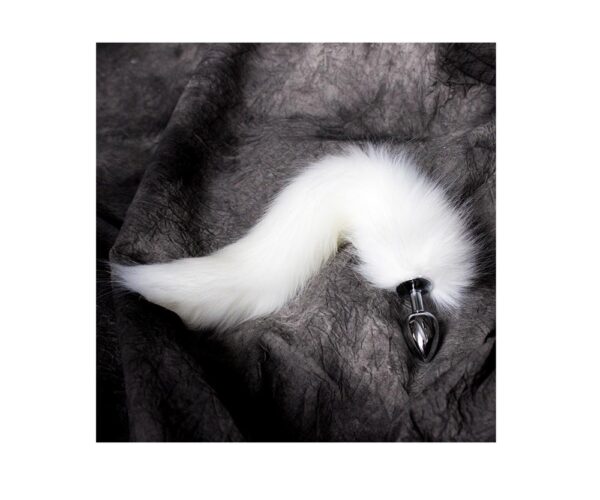 metal-butt-plug-with-foxy-tail-velvet-touch-40-cm-white-1