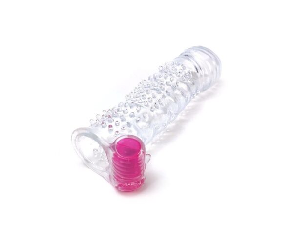 textured-penis-sleeve-with-vibration-clear-1